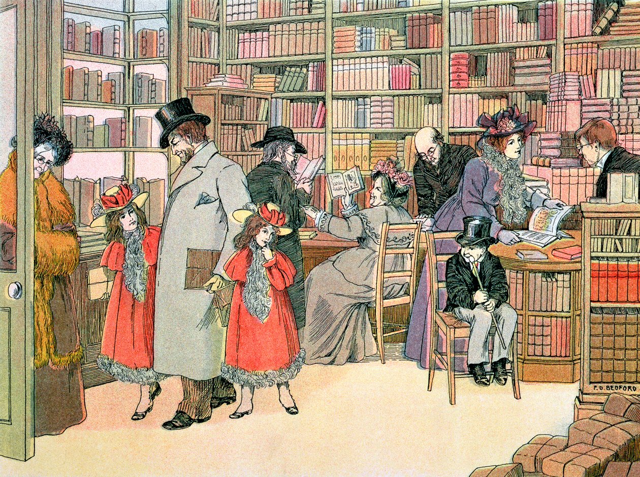Bokhandeln, 1899 av Francis Donkin Bedford