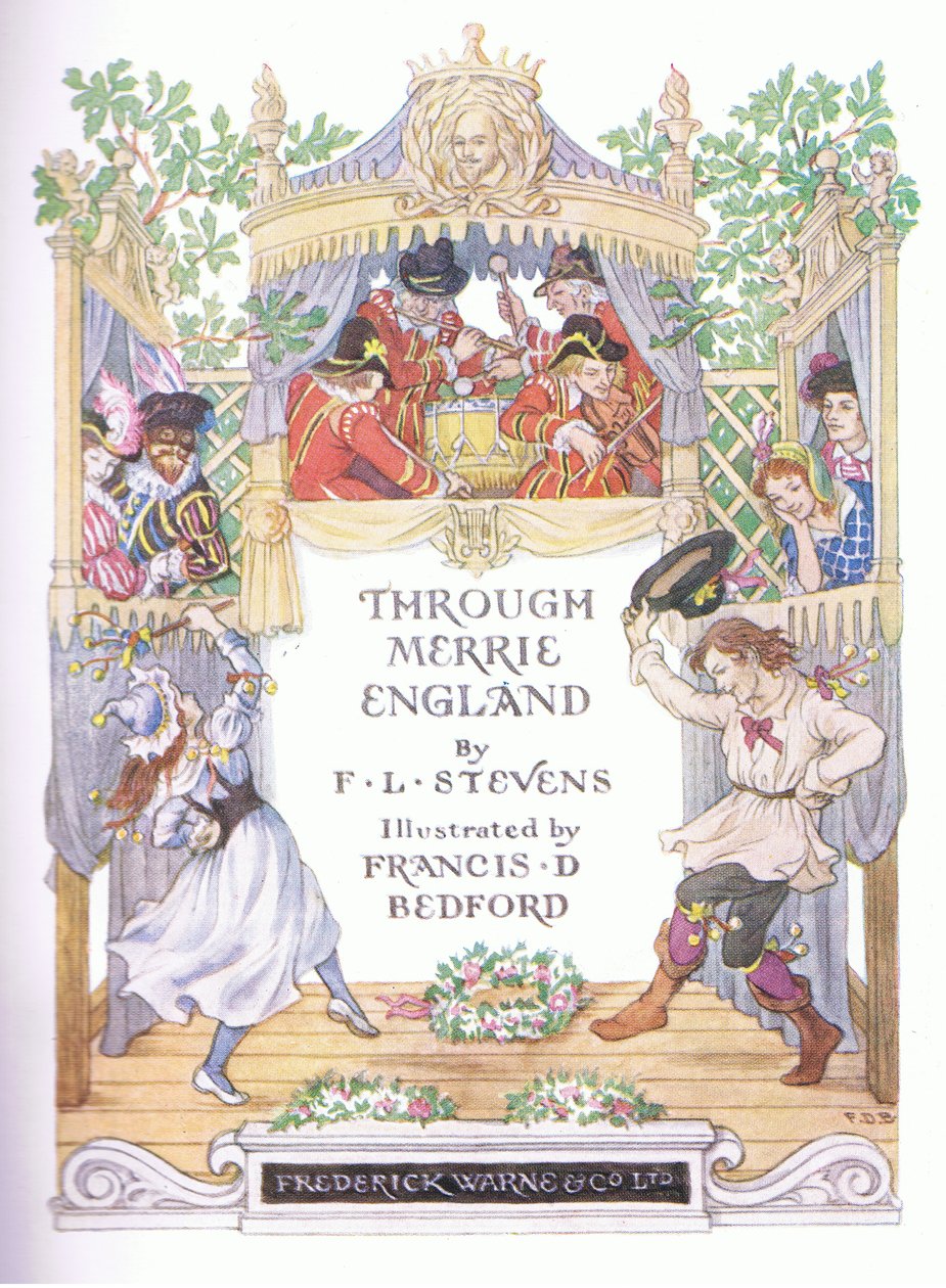 Titelsida (färglitografi) av Francis Donkin Bedford
