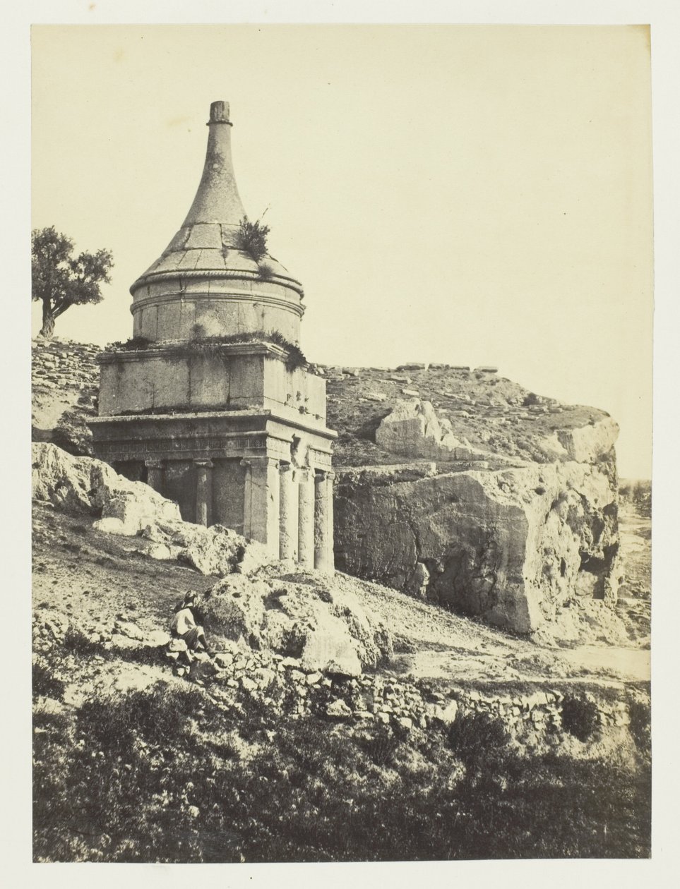 Absaloms grav, Jerusalem av Francis Frith