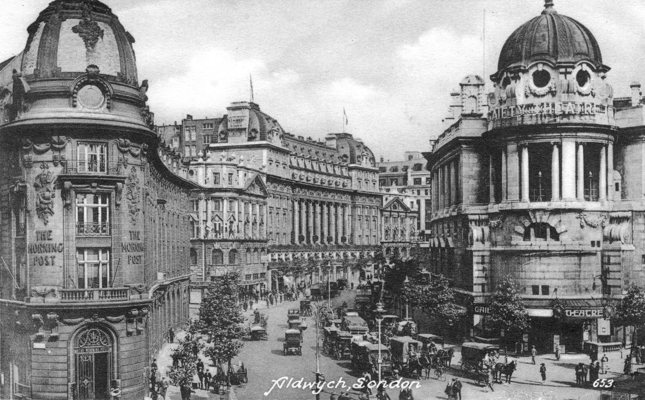 Aldwych, London, tidigt 1900-tal. av Francis Frith