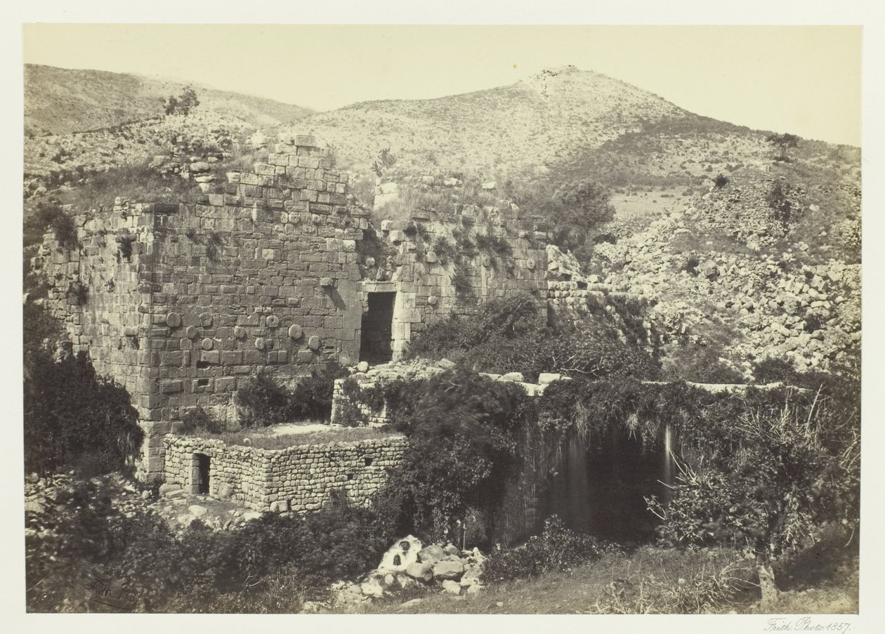 Banias, det antika Caesaria, Phillippi av Francis Frith