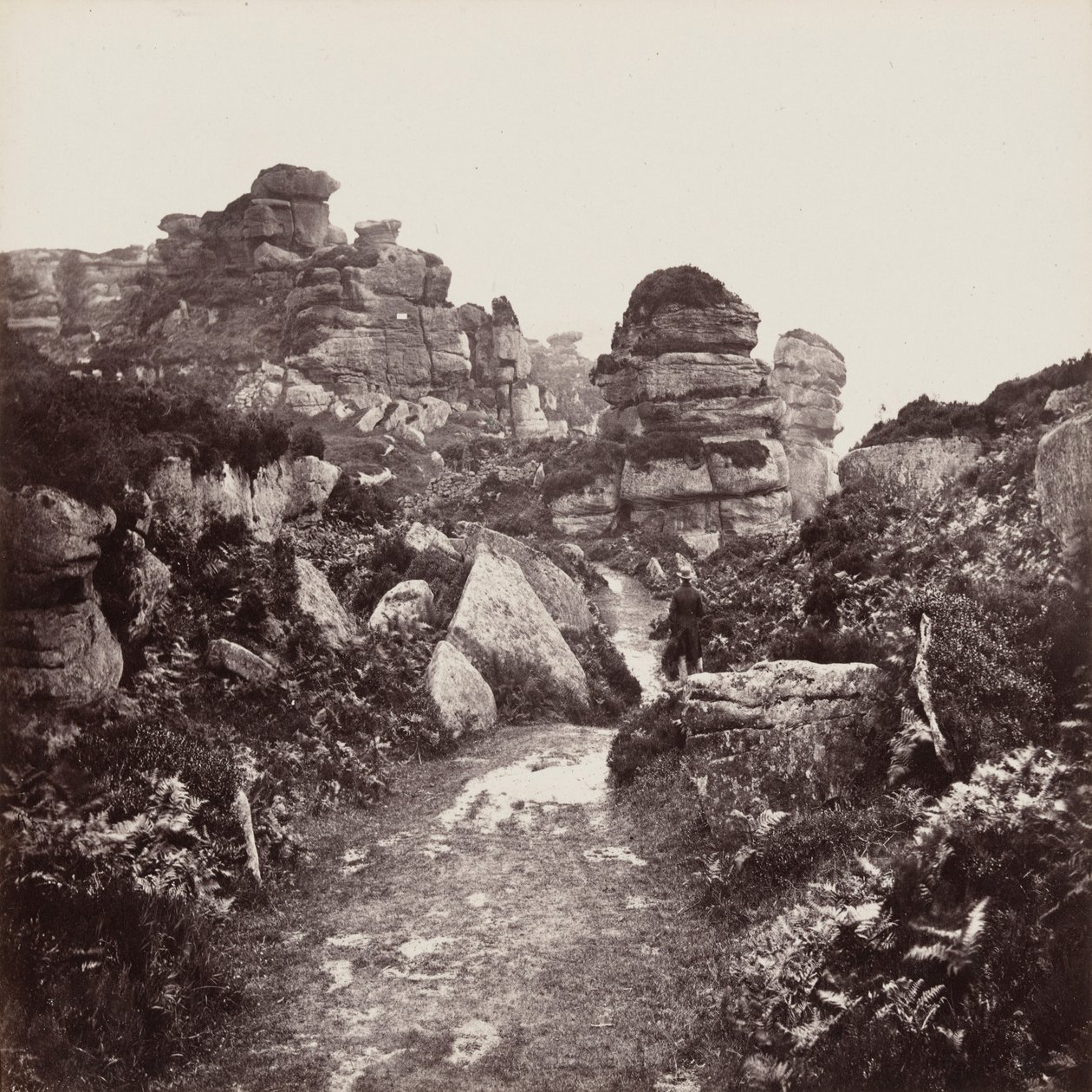 Brimhamklipporna, Yorkshire av Francis Frith