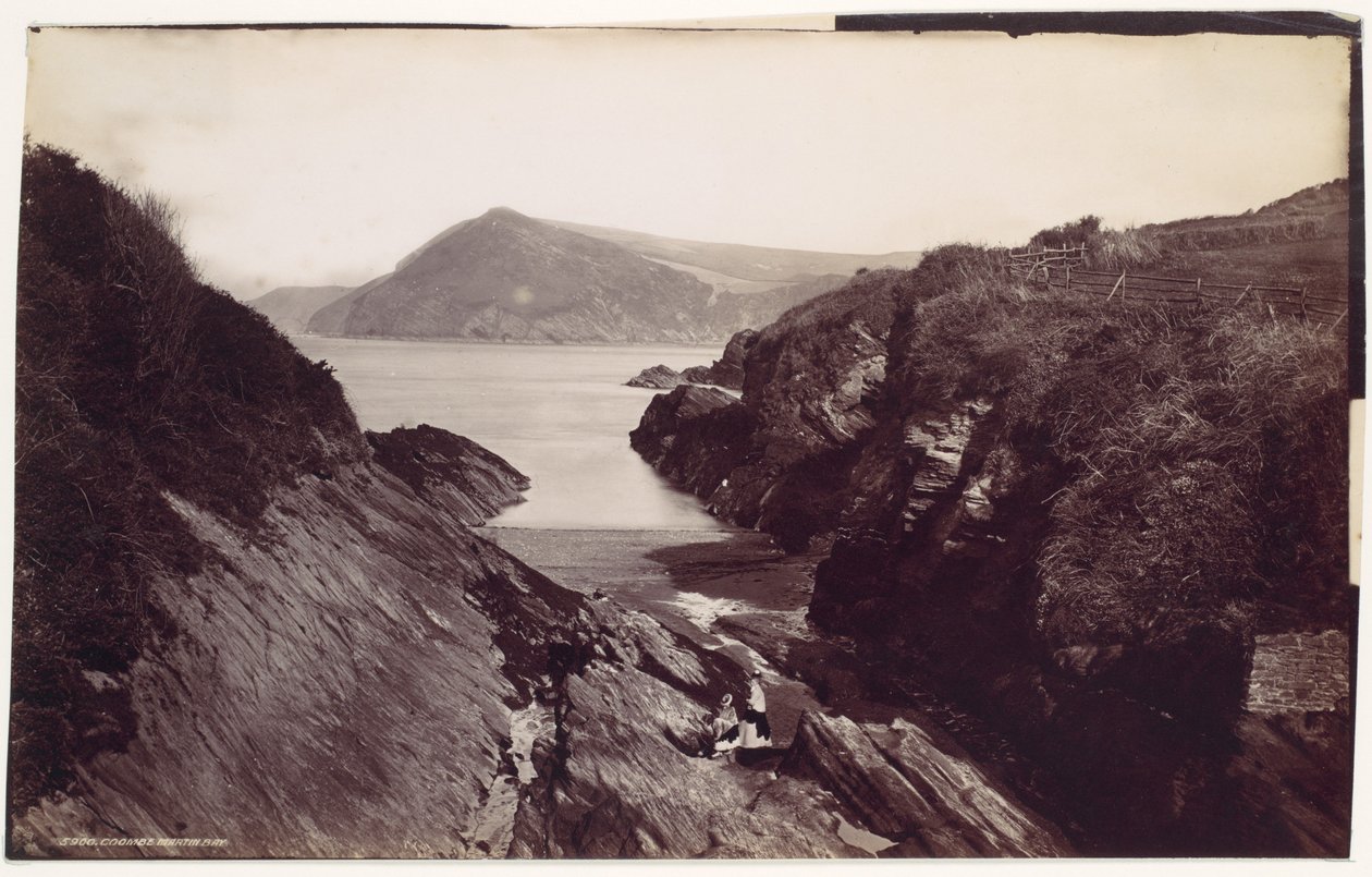 Coombe Martin-bukten av Francis Frith