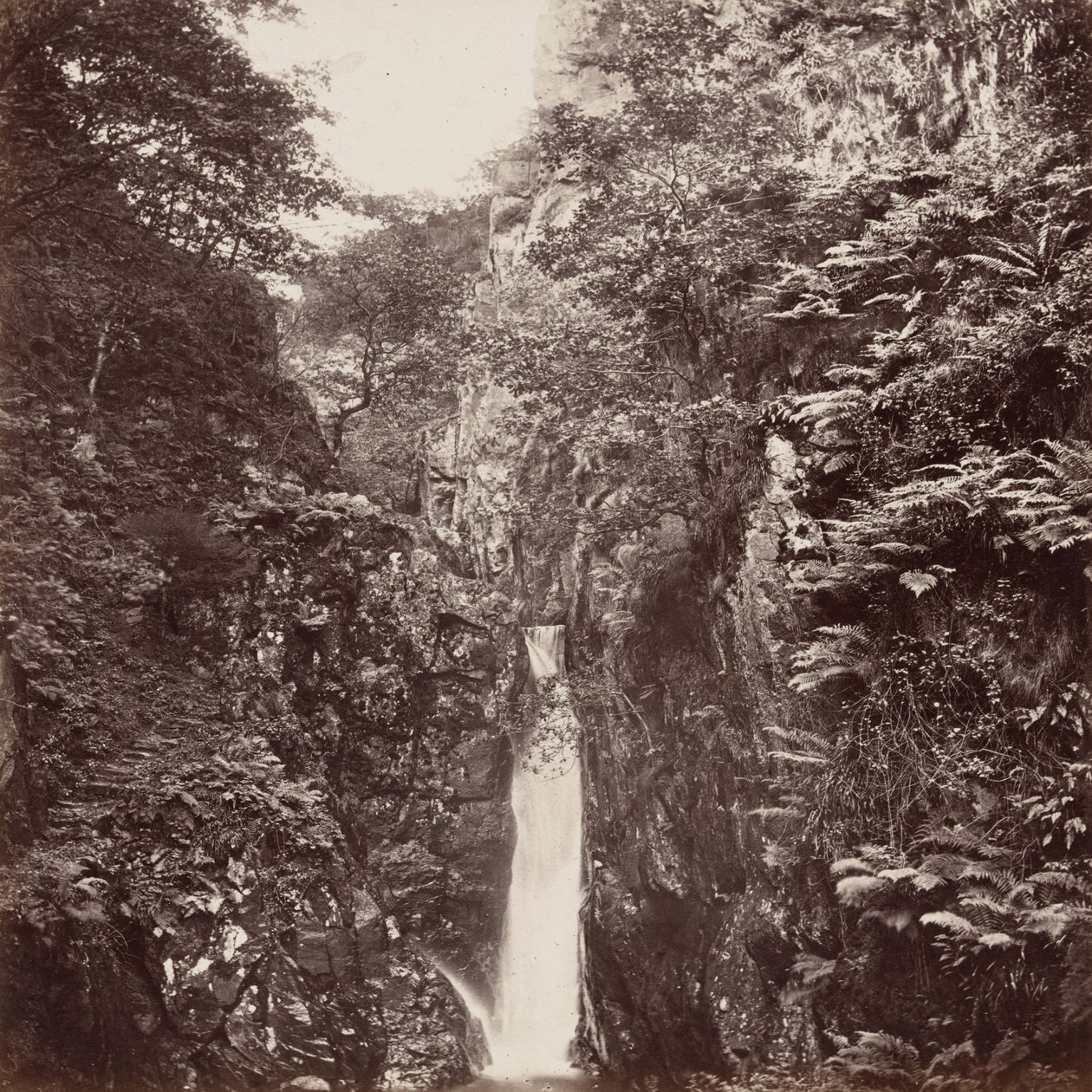Dalegarthfallet, Cumberland av Francis Frith