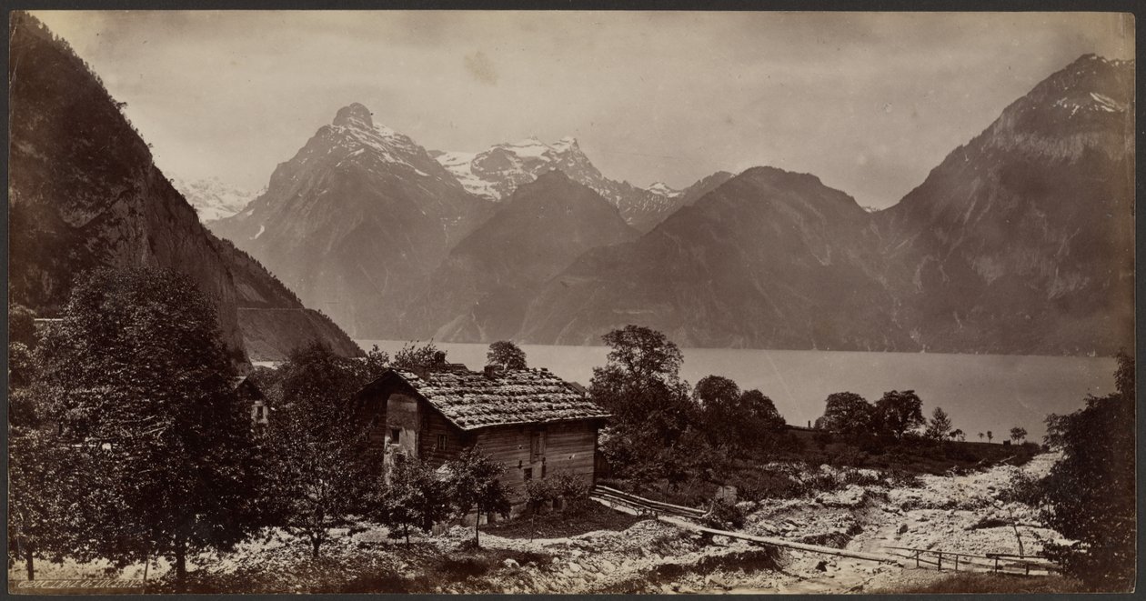 Vierwaldstättersjön av Francis Frith