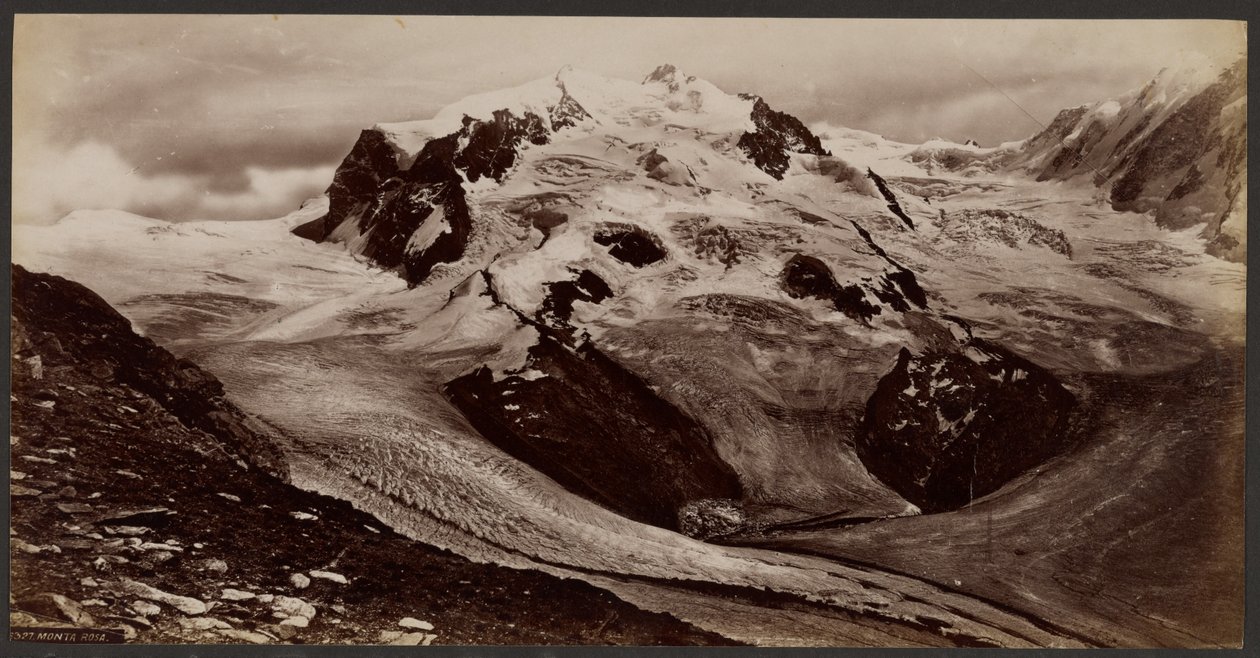 Monte Rosa av Francis Frith