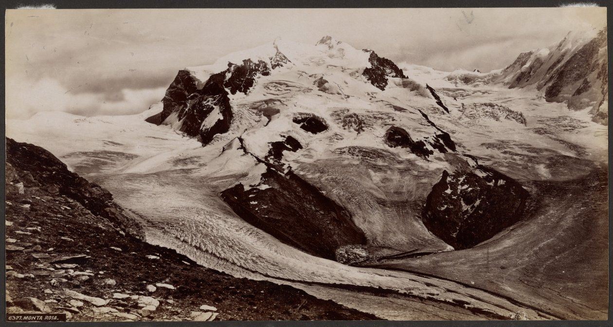 Monte Rosa av Francis Frith