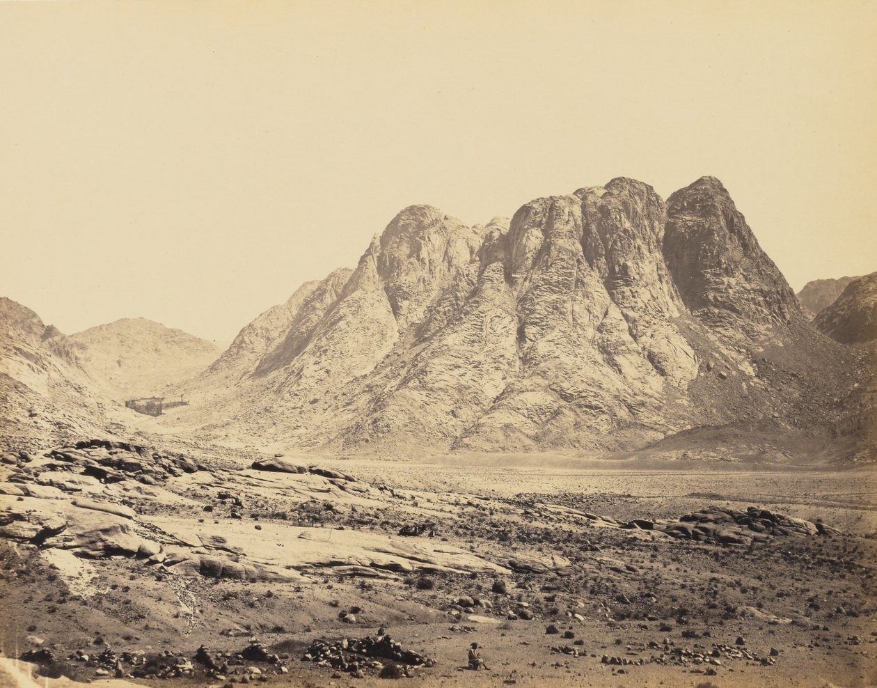Berget Horeb, Sinai av Francis Frith