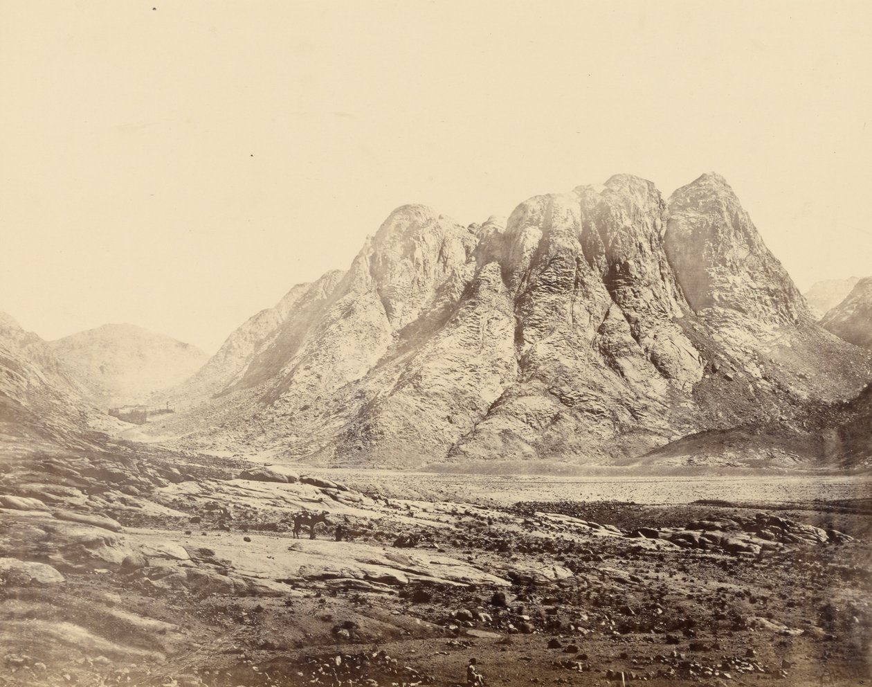 Berget Horeb, Sinai av Francis Frith