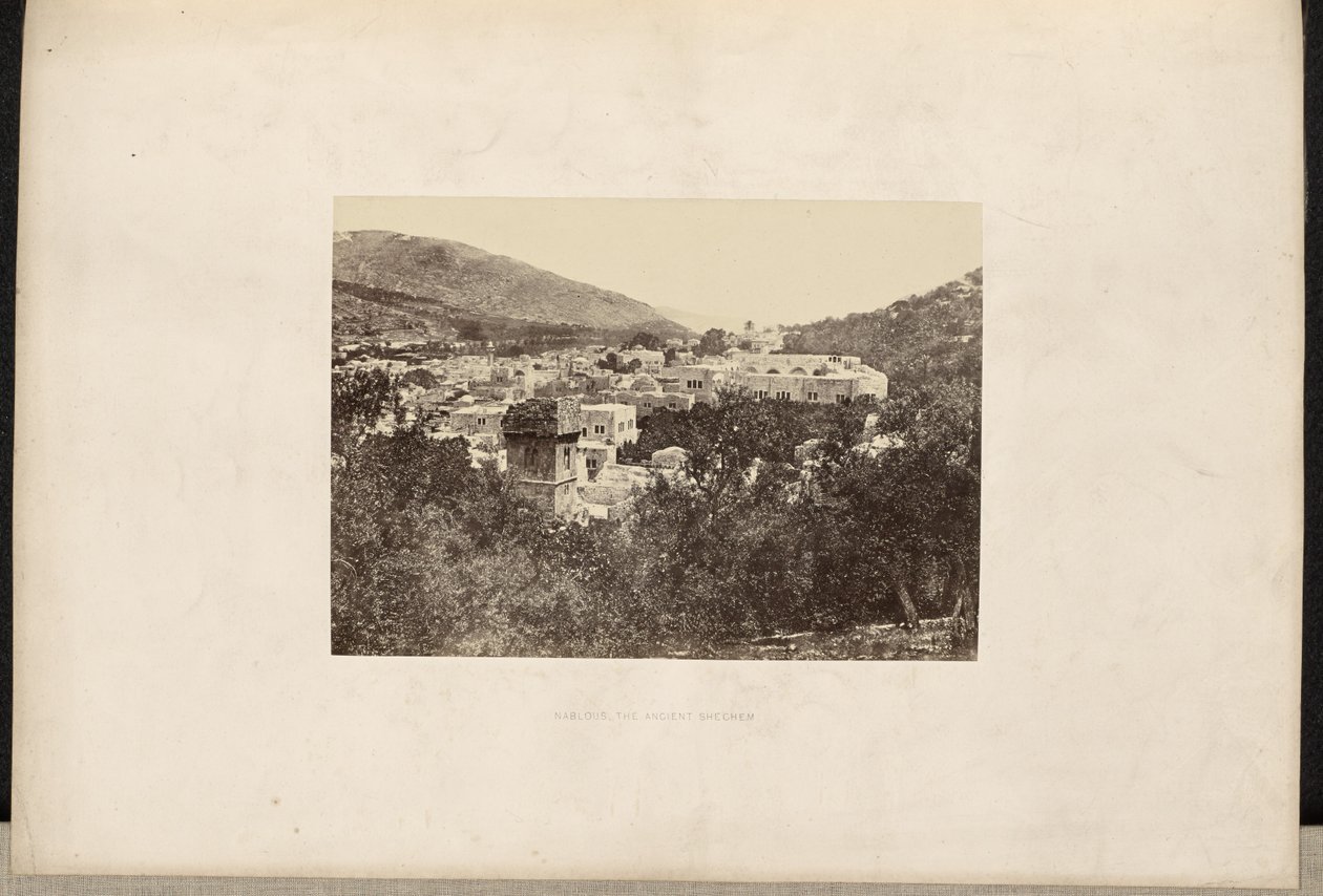 Nablous, det gamla Shechem av Francis Frith