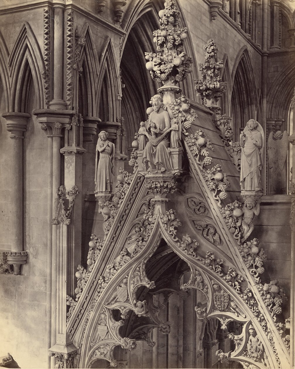 Percy-skrinet, Beverley Minster av Francis Frith