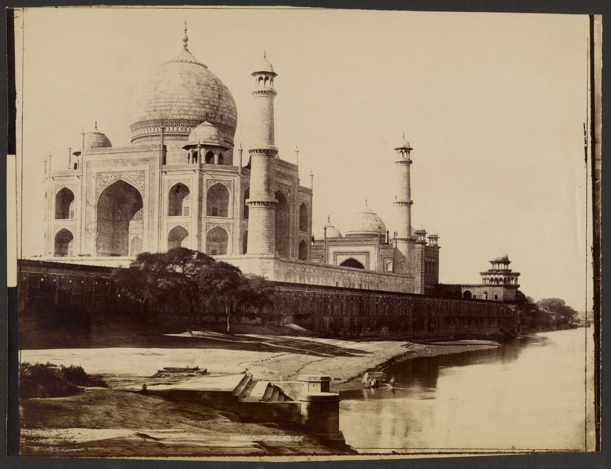 Taj Mahal av Francis Frith