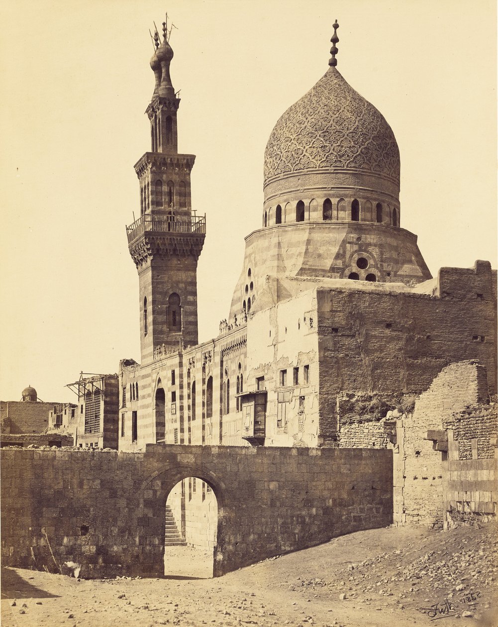 Emir Akhoors moské, Kairo av Francis Frith