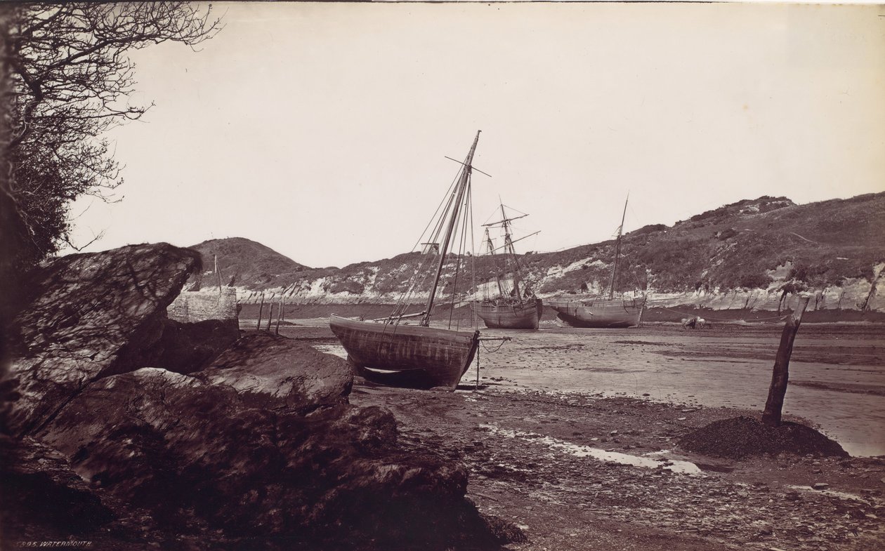 Watermouth, 1870-talet. av Francis Frith
