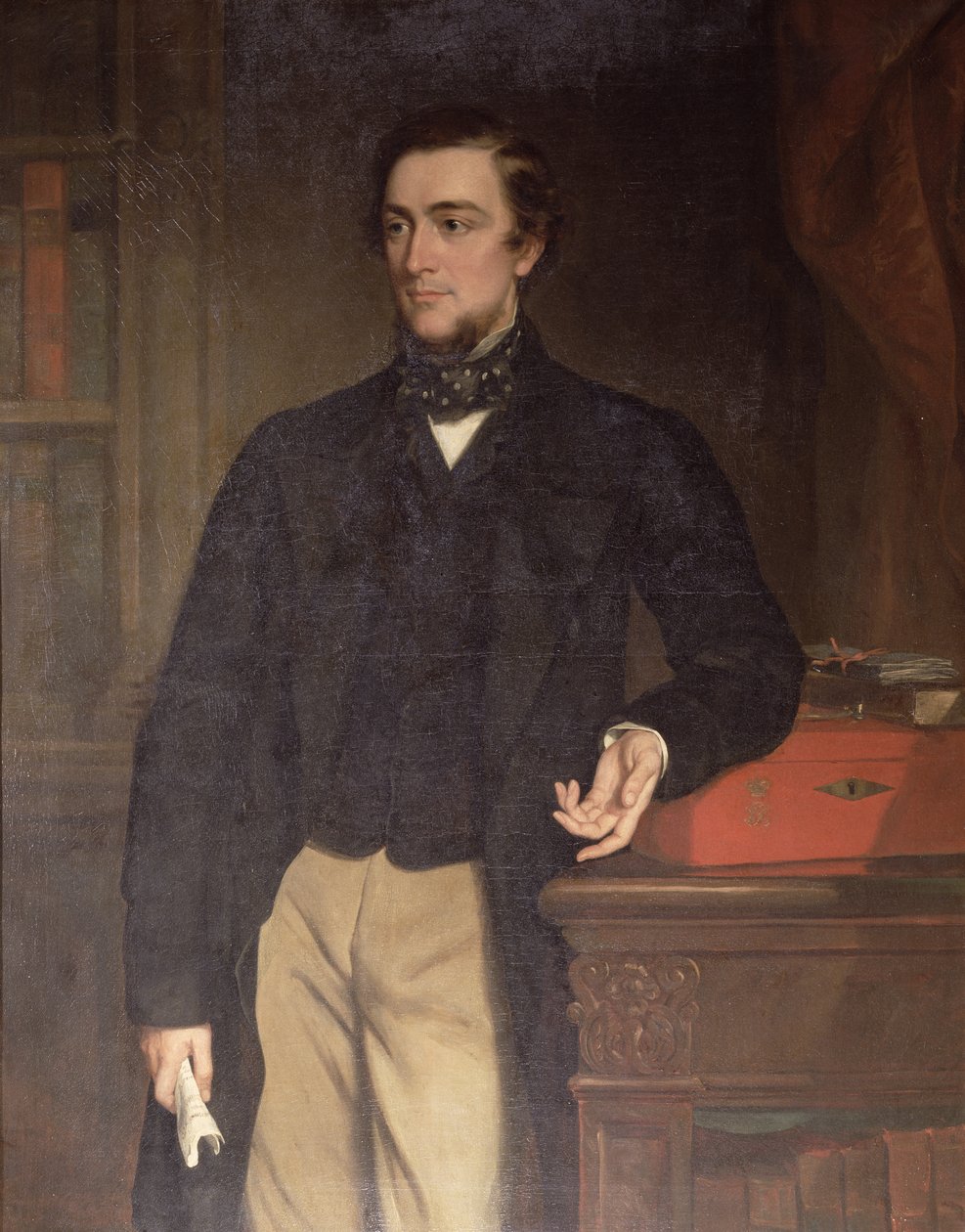 Sidney, Lord Herbert av Lea, 11:e greven av Pembroke (1810-61) av Francis Grant
