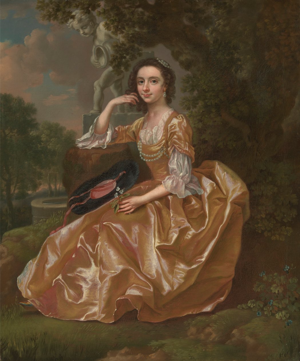 Mrs Mary Chauncey av Francis Hayman