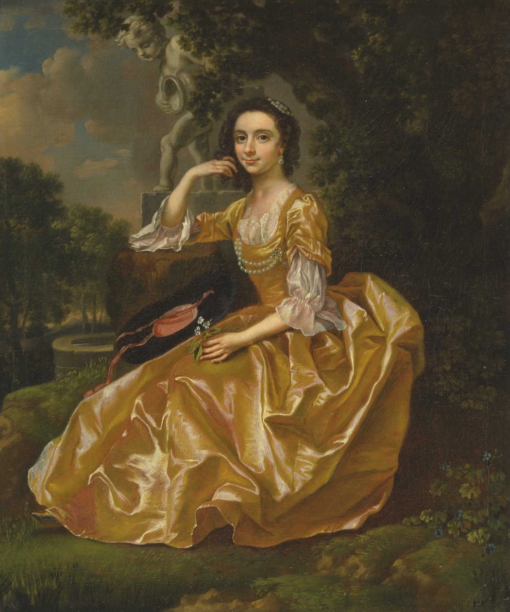 Mrs Mary Chauncey av Francis Hayman