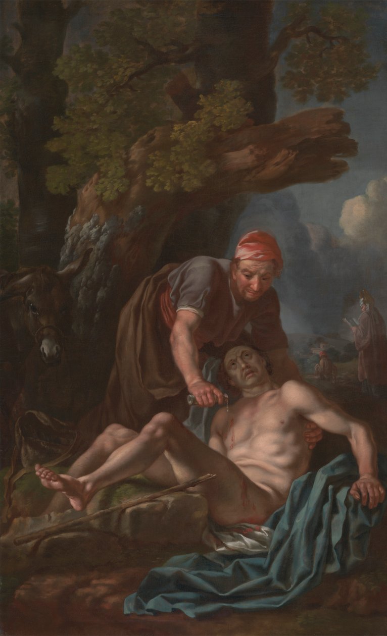 Den barmhärtige samariten av Francis Hayman