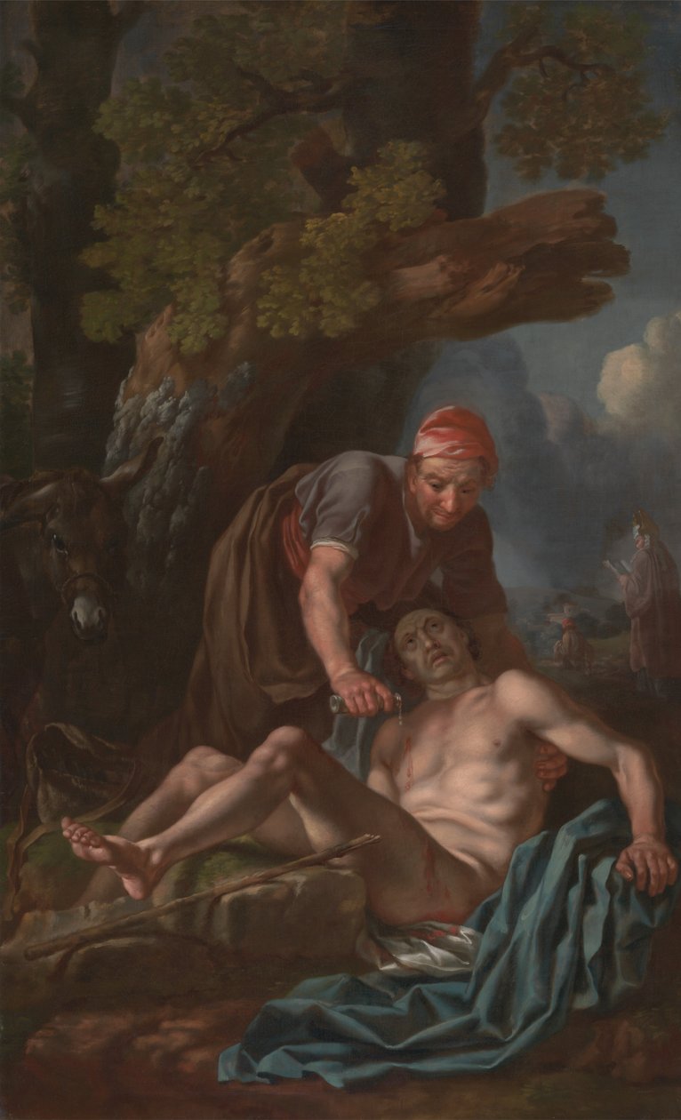 Den barmhärtige samariten av Francis Hayman
