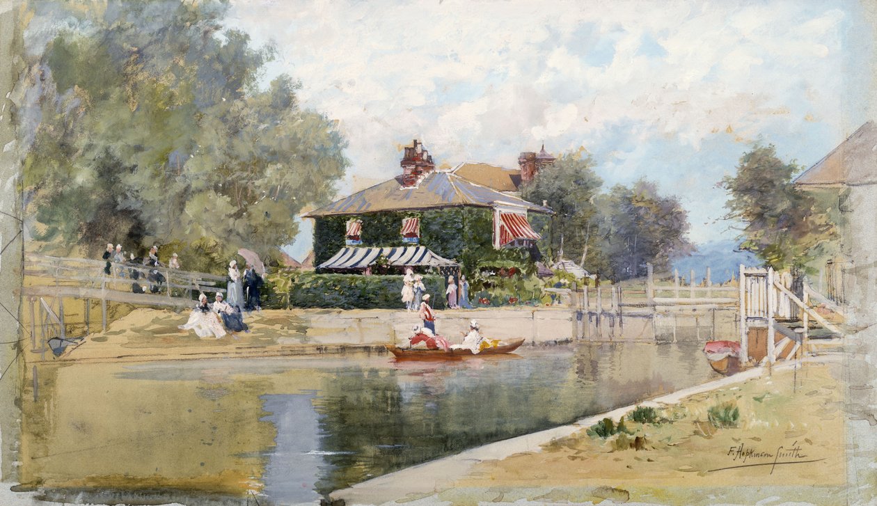 En sommardag på kanalen, av Francis Hopkinson Smith