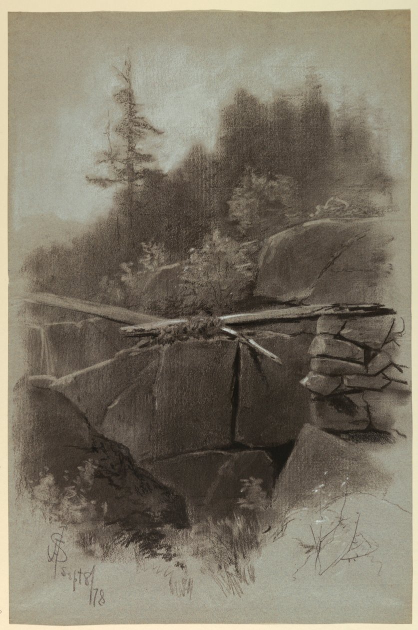Rock Cliff av Francis Hopkinson Smith