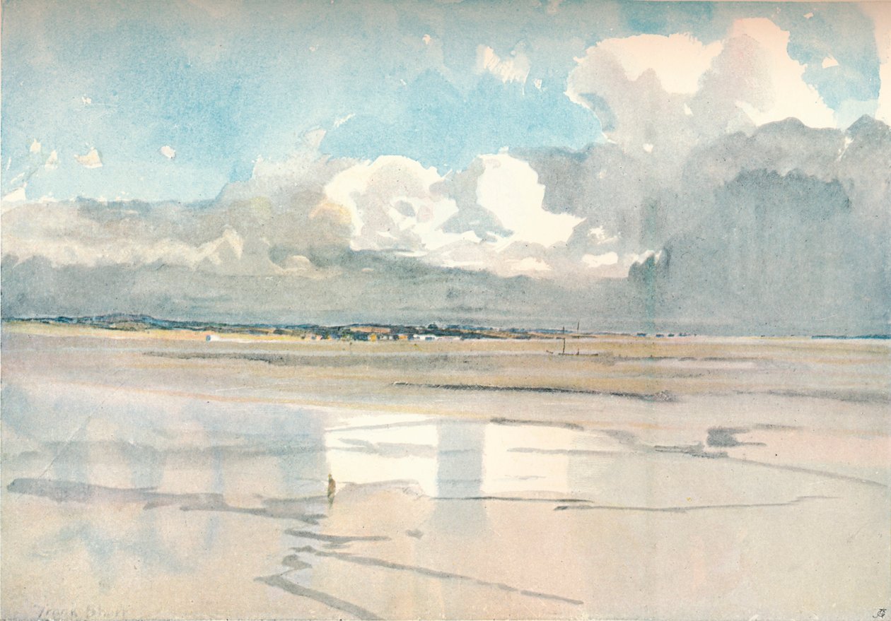 The Estuary of the Dee, c1877-1906, 1906 av Francis Job Short