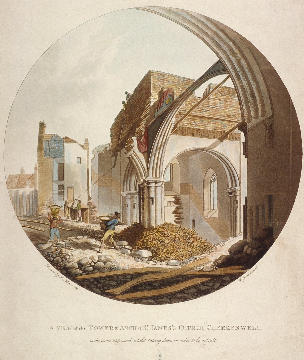 "En utsikt över Tower and Arch of St James