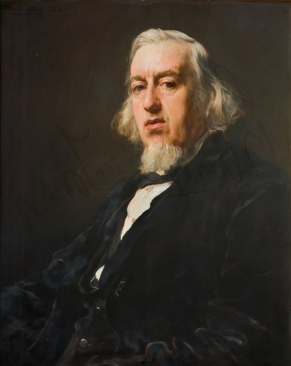 Porträtt av Edmund Tonks 1824-1898, 1881. av Francis Montague Holl