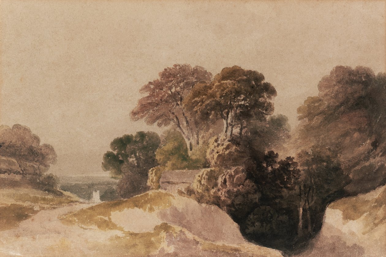 Pastoral scen av Francis Nicholson