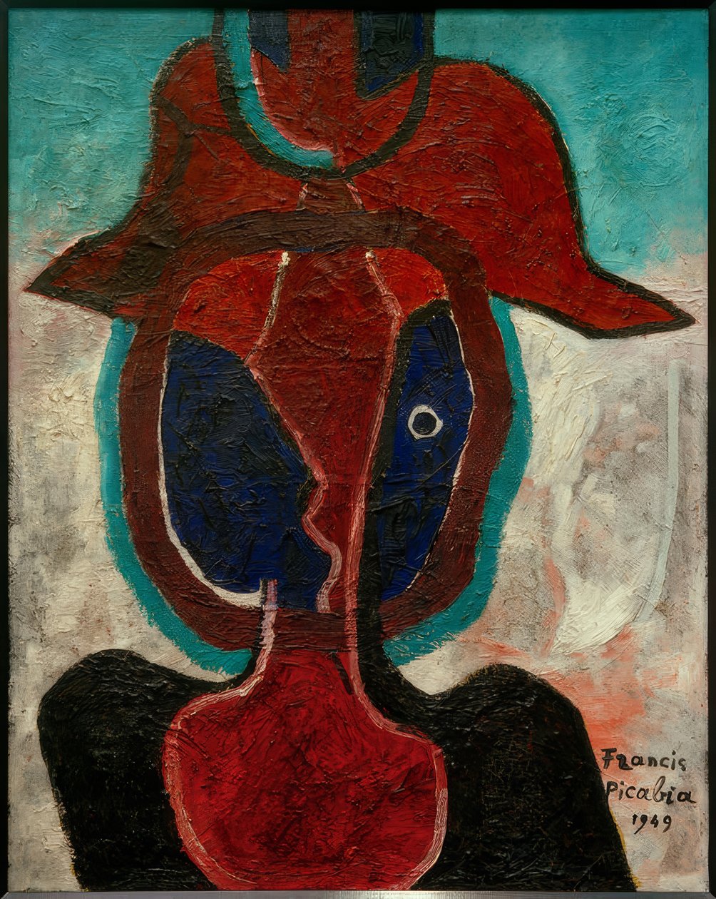 En mörk figur av Francis Picabia