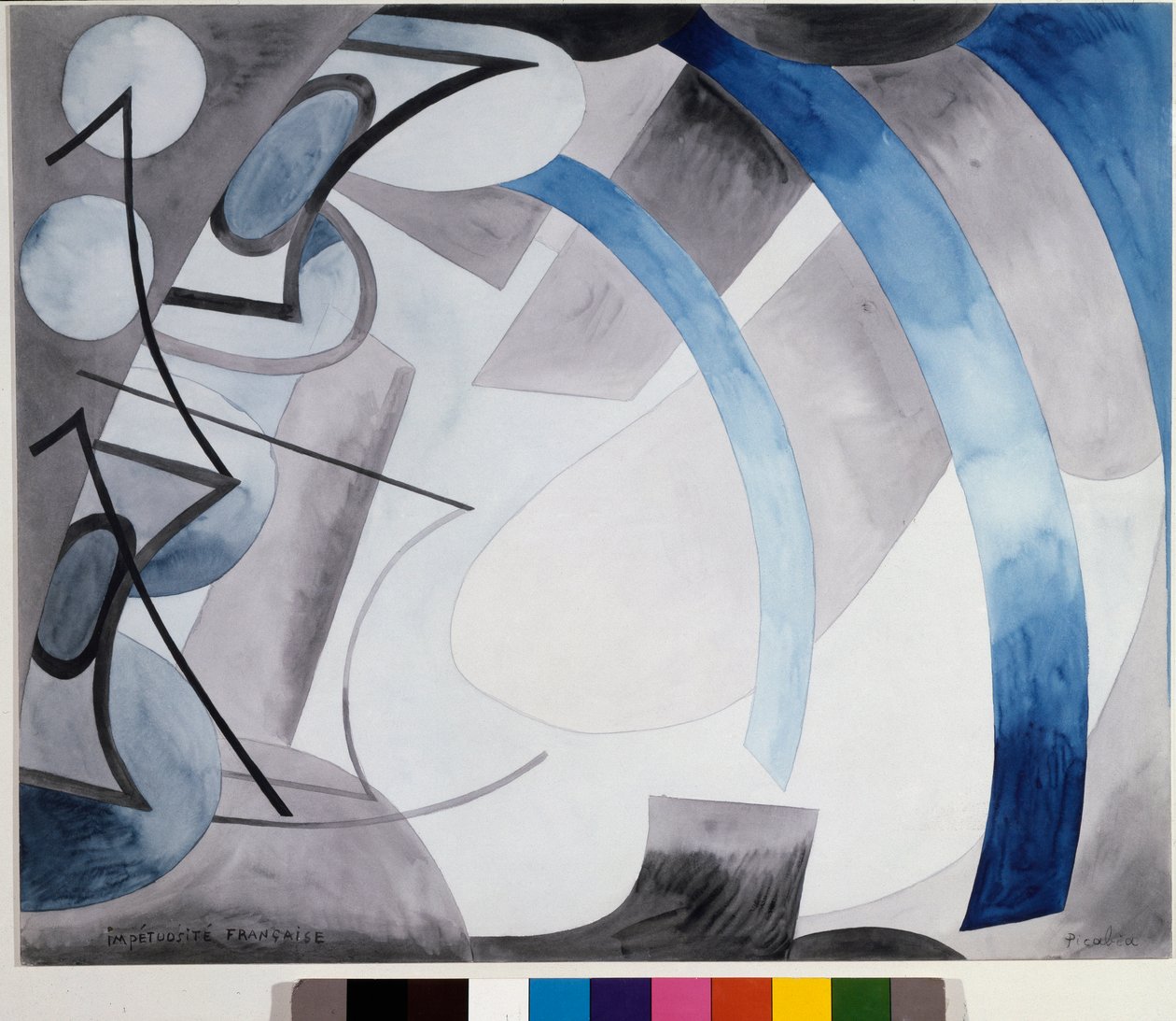 Fransk impulsivitet (olja på duk) av Francis Picabia
