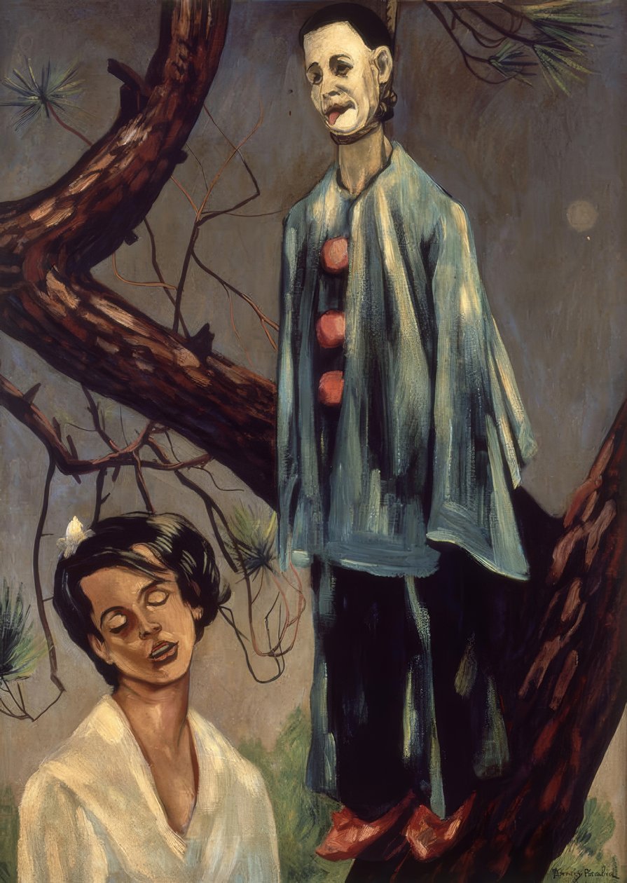 Hängande Pierrot av Francis Picabia