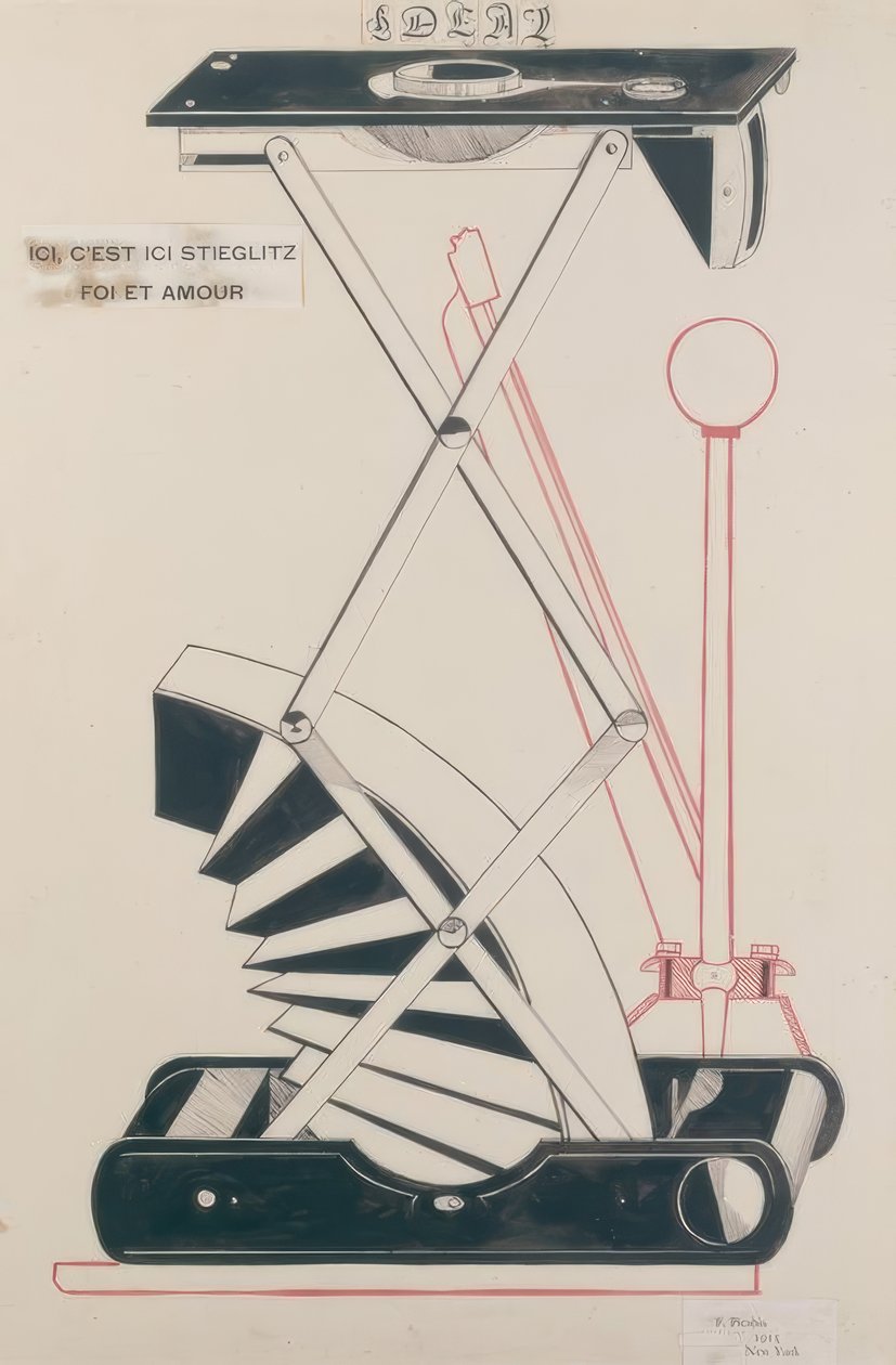Detta är Stieglitz Tro och kärlek av Francis Picabia