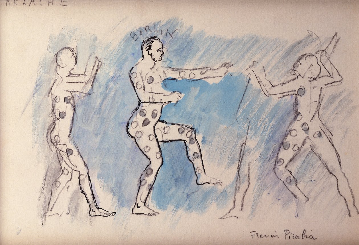 La Danse (Dansen) av Francis Picabia