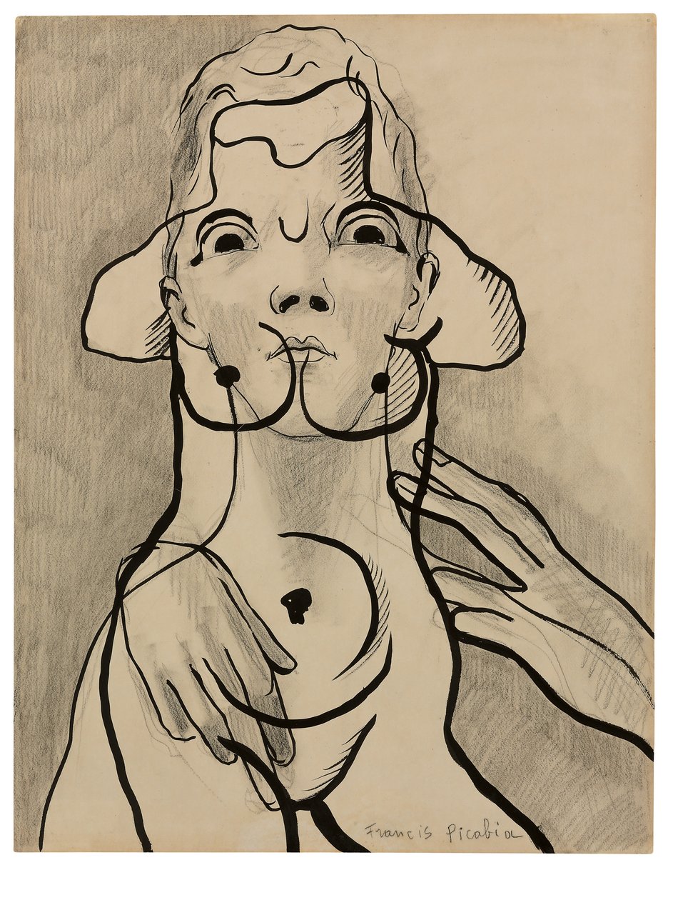 Baskervilles hund av Francis Picabia