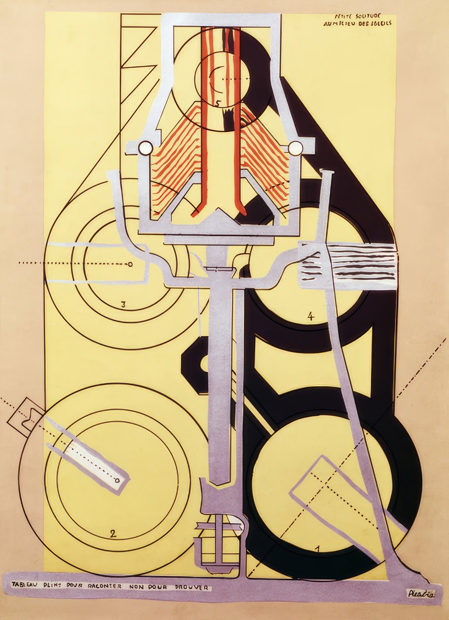 Lite ensamhet bland solarna av Francis Picabia