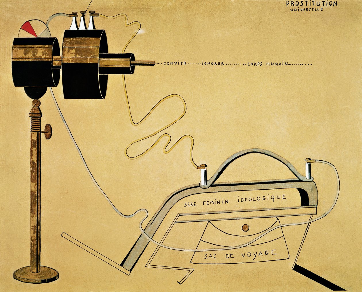 Universell prostitution av Francis Picabia