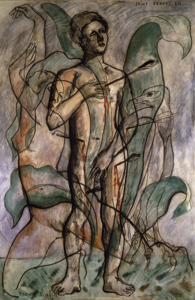 Sankt Sebastian av Francis Picabia