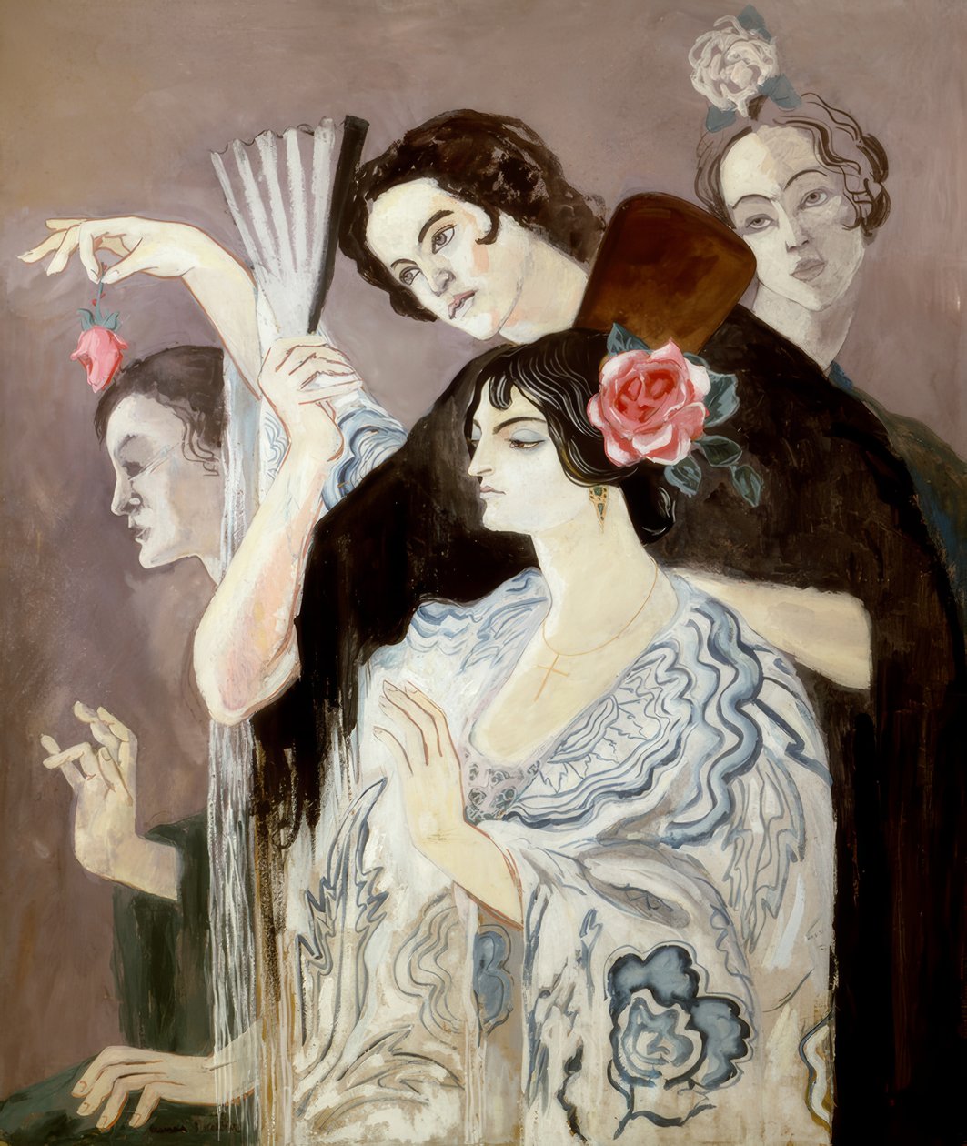Spanska kvinnor av Francis Picabia