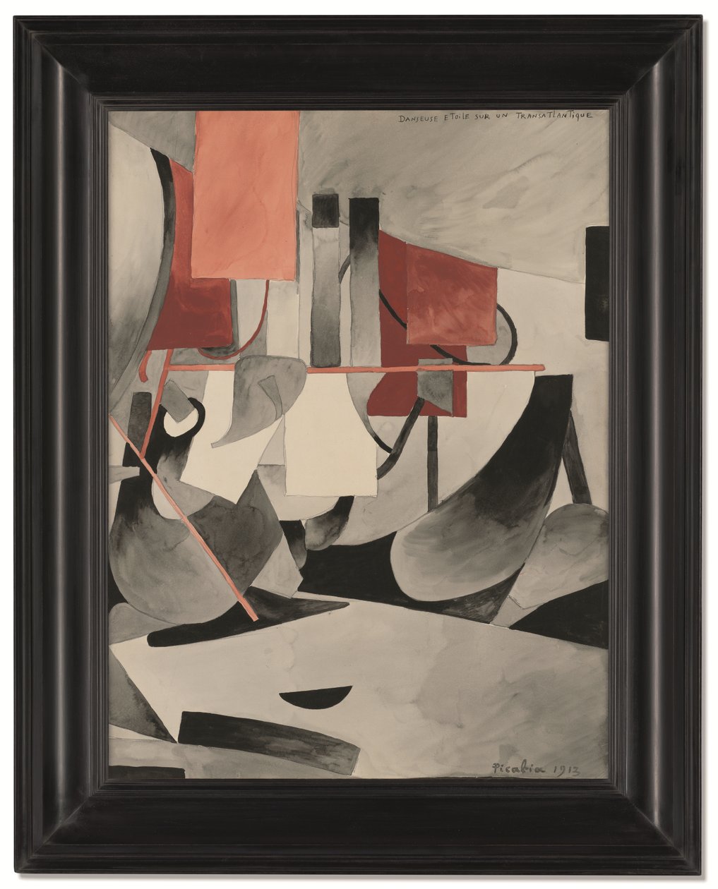 Stjärndansare på en transatlantisk linje av Francis Picabia