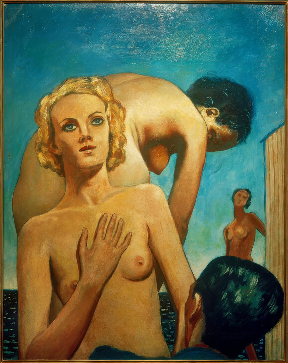 The Bathers / Aktstudier vid havet av Francis Picabia