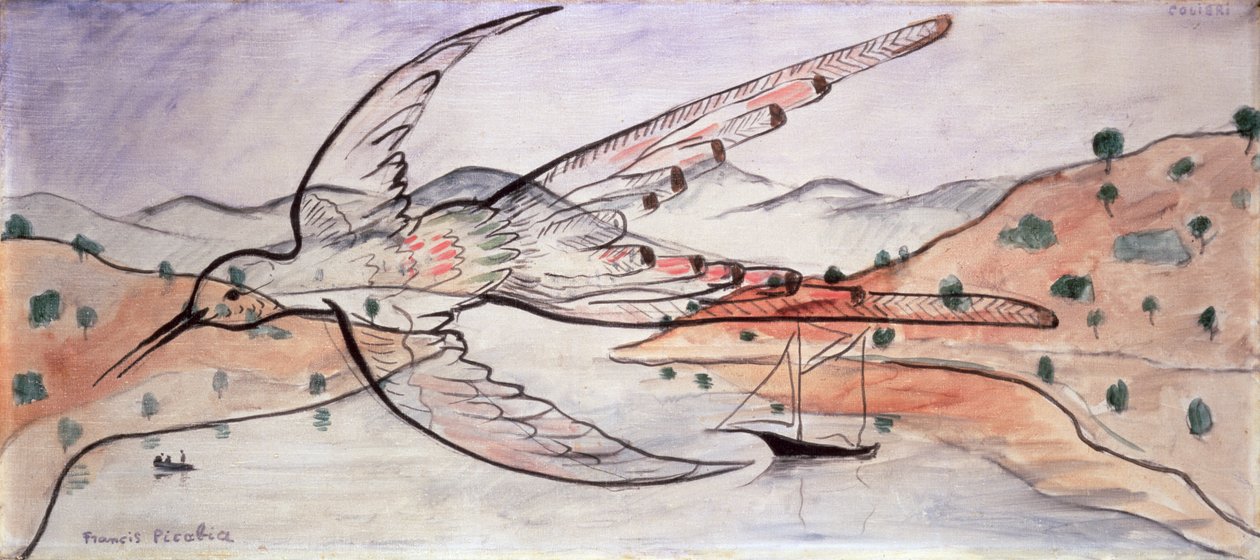 The Humming Bird, ca 1928-30 (olja på duk) av Francis Picabia