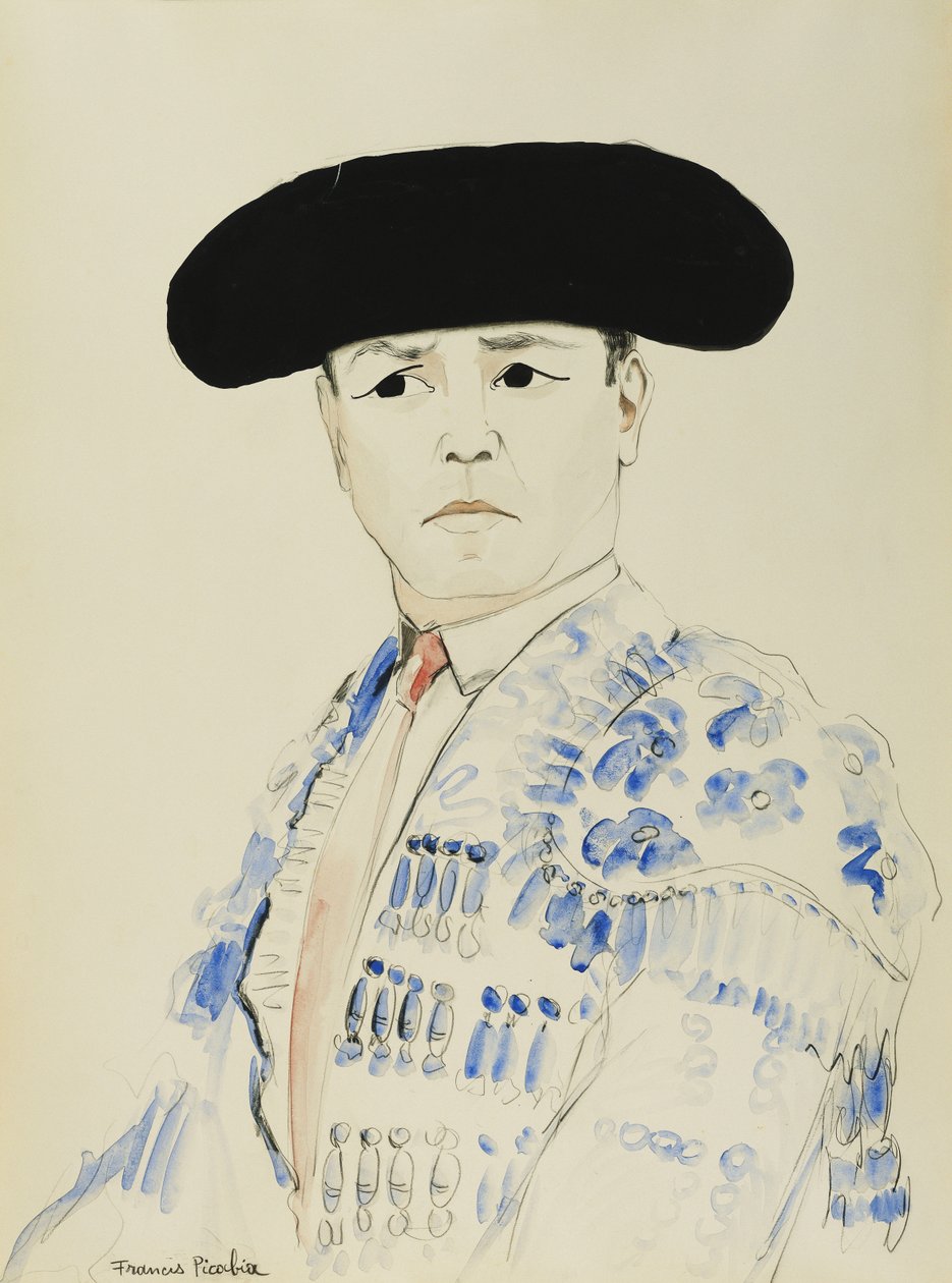 The Matador Gitanillo de Triana; Le Toreador Gitanillo de Triana av Francis Picabia