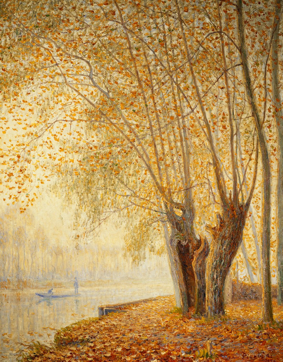 The Willow Trees: Höstsoleffekt; Les Saules: Effect de Soleil d