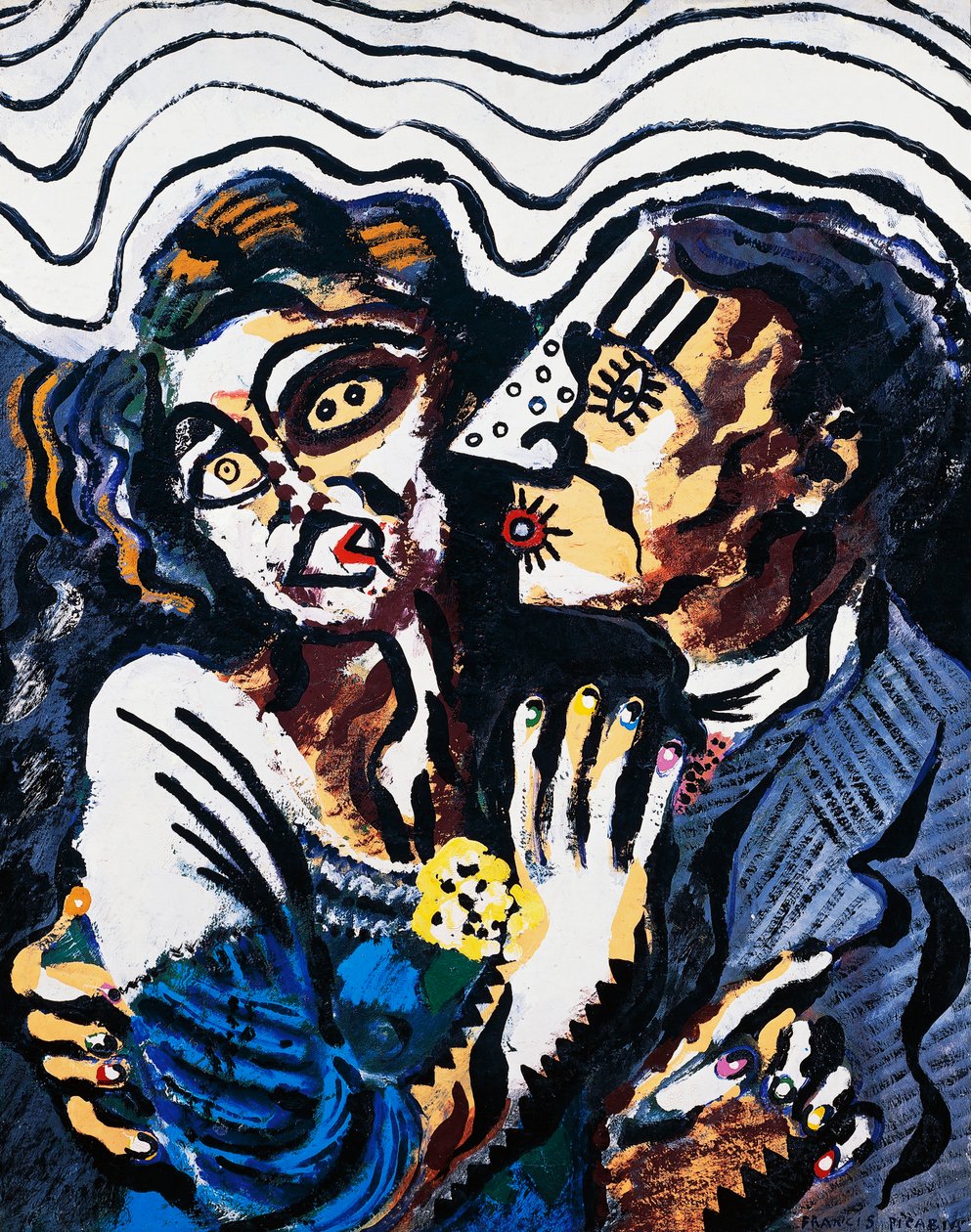 Det första mötet av Francis Picabia