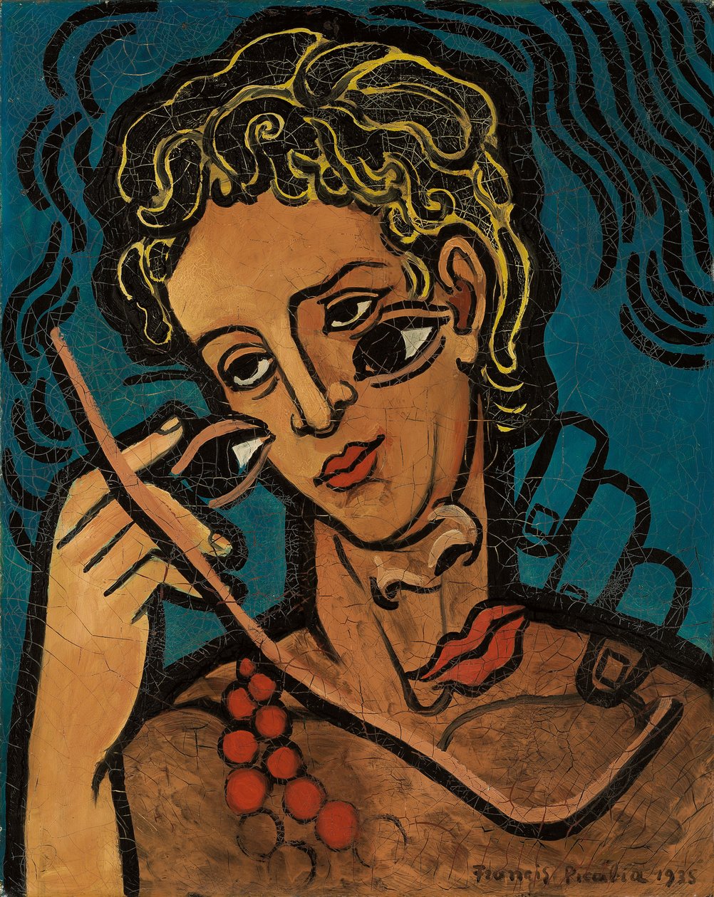 Transparens (två huvuden) av Francis Picabia