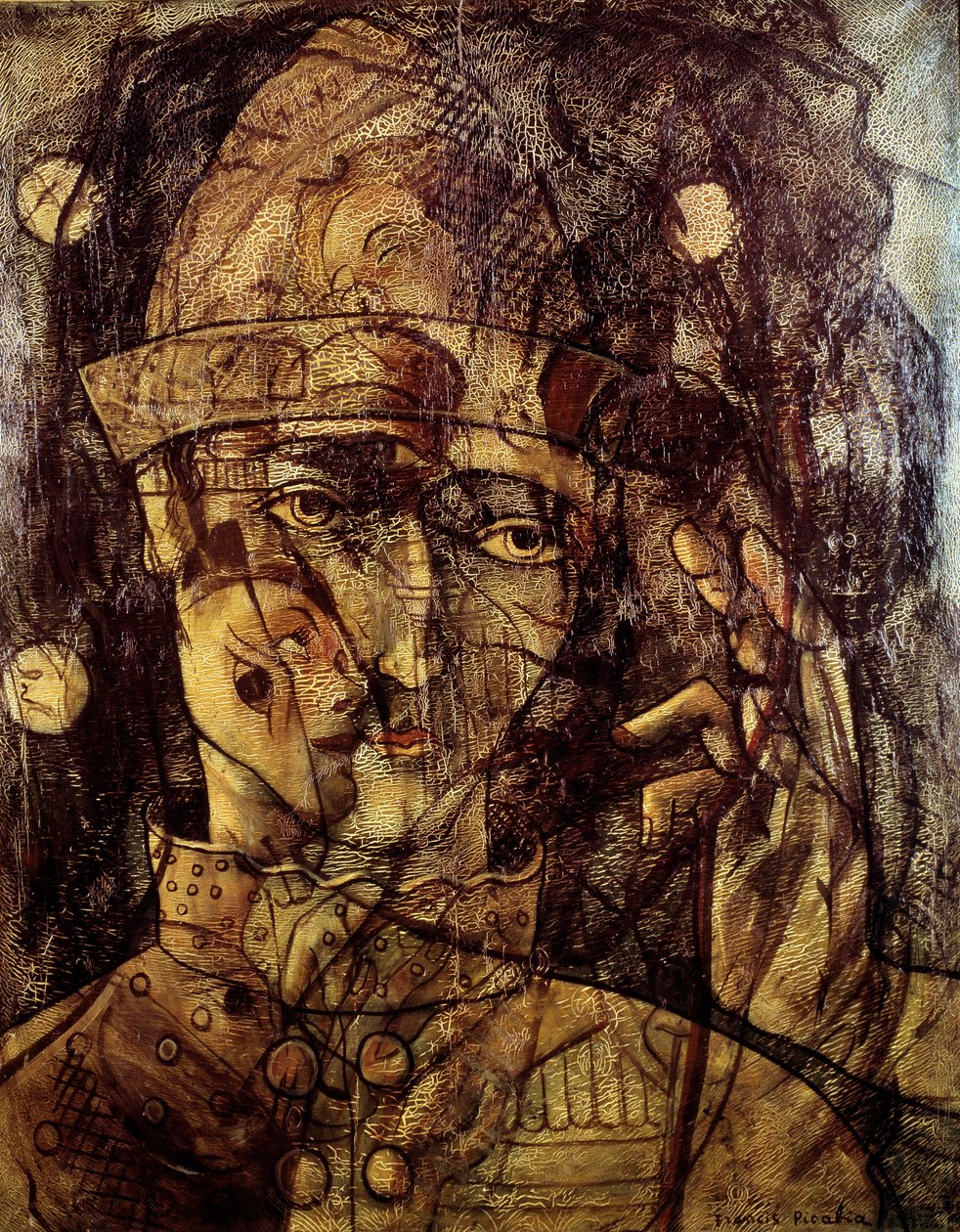 Transparency, 1900-tal (olja på duk) av Francis Picabia
