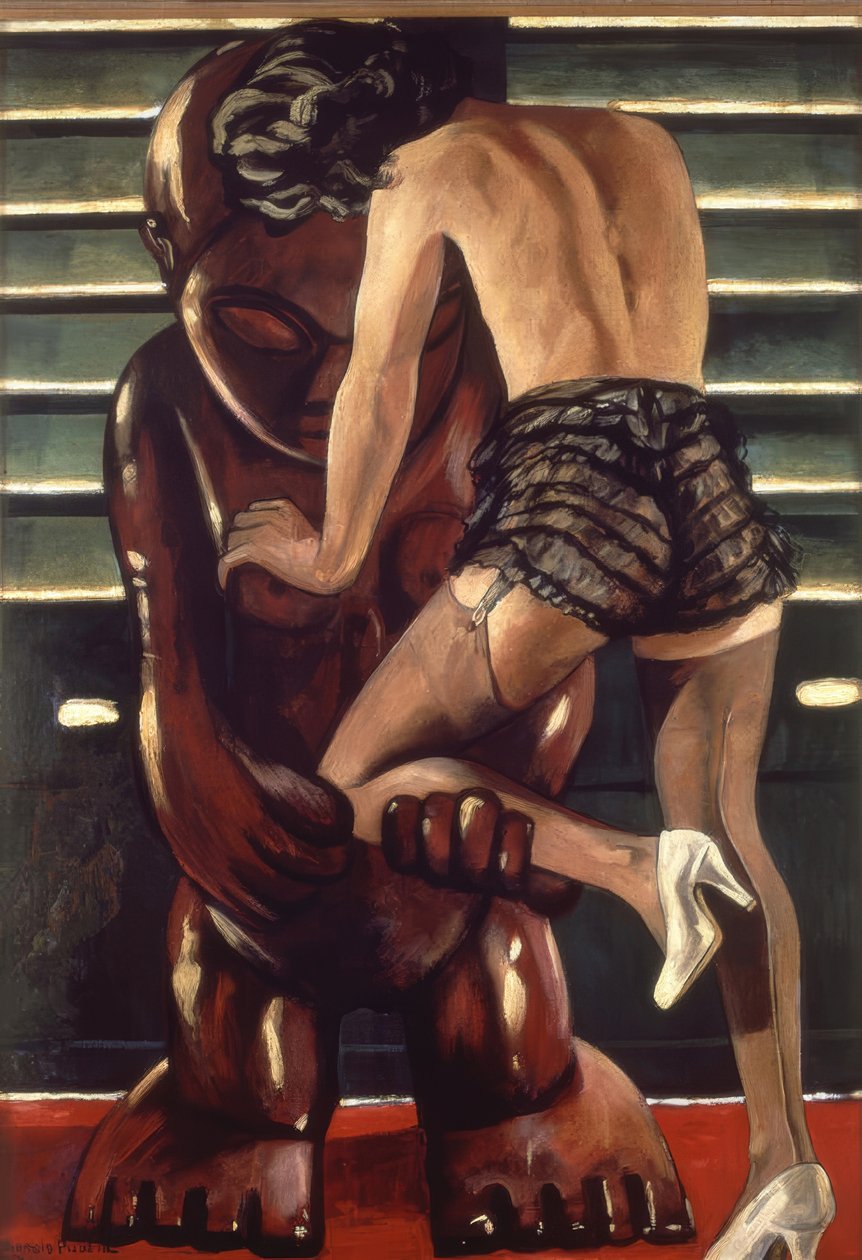 Kvinna med idol av Francis Picabia