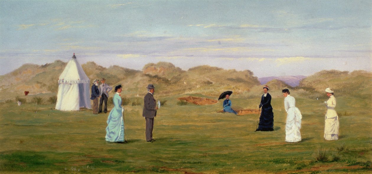 Dammatch på Westward Ho! av Francis Powell Hopkins