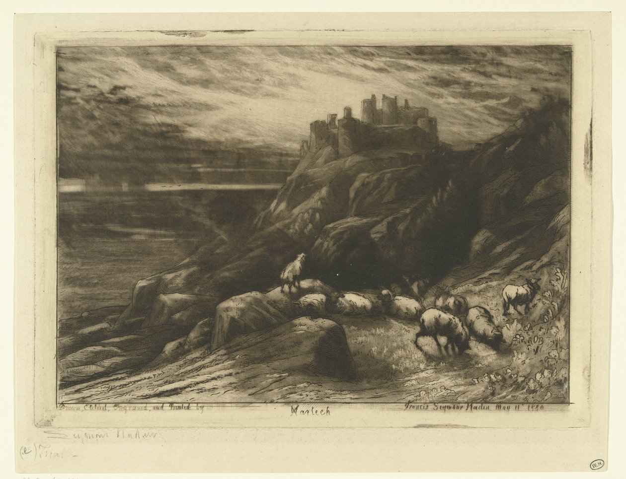 swedish av Francis Seymour Haden (Sir) (signed by artist)